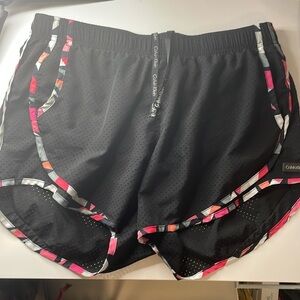 Calvin Klein*Women Large~Black Lined Running Shorts